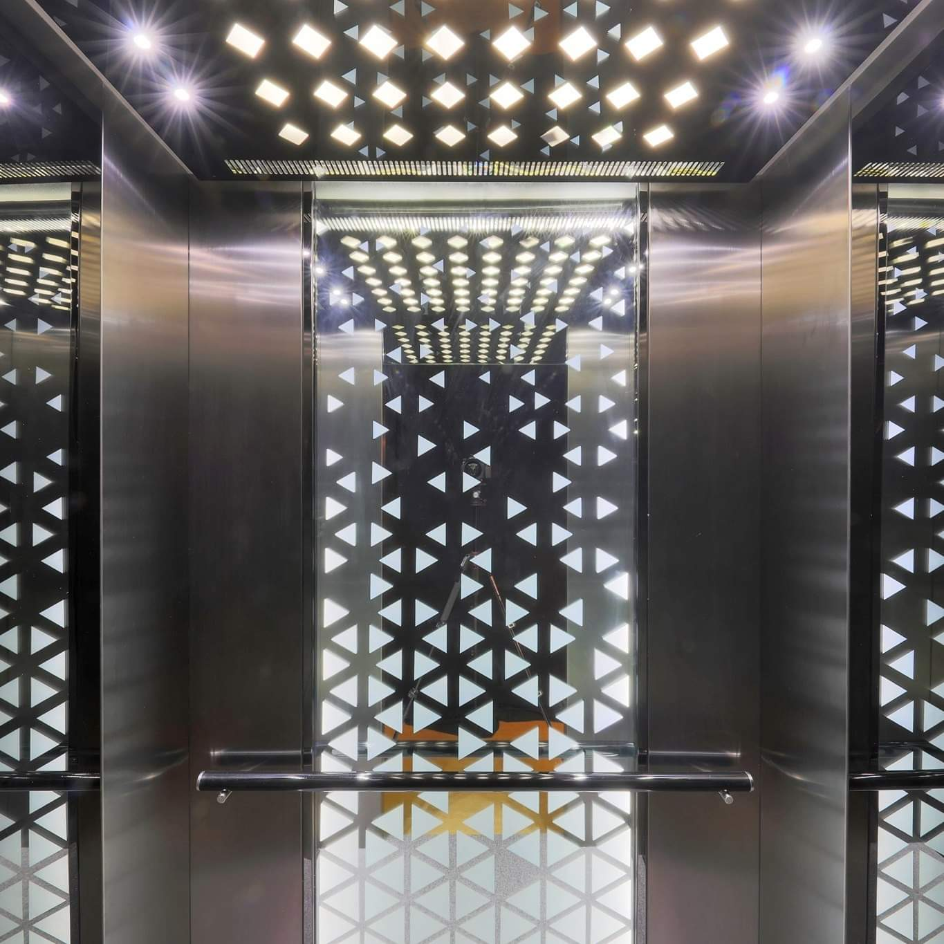 Modern Elevator Interior